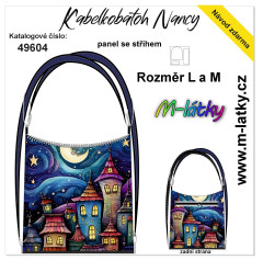 MOB Panel Kabelkobatoh Nancy - noční město návod k panelu zdarma - více v popisu produktu