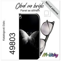 MOB Panel - obal na brýle - Motýl tisk na objednávku