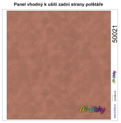 MOB Panel k ušití  - dekorativní polštář - zadní strana - grunge výběr z variant