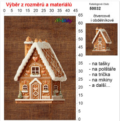 OB Panel - výběr z rozměrů - perníková chaloupka Materiál - výběr z variant