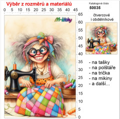 OB Panel - výběr z rozměrů - švadlenka Materiál - výběr z variant