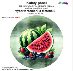 OB Panel kulatý - výběr z rozměrů - meloun Materiál - výběr z variant