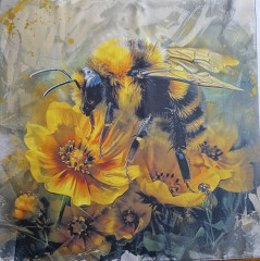 Panel cca 49x49 cm - dino bavlněný popelín - náš reaktivní tisk