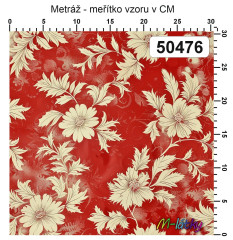 OB Vzor - kolekce vintage ornamenty - květy výběr z variant materiálu - vlastní tisk na objednávku