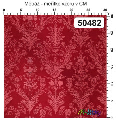 OB Vzor - kolekce vintage ornamenty - drobná kvítka výběr z variant materiálu - vlastní tisk na objednávku