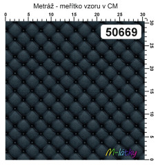 MOB Metráž vzhled prošité kůže náš tisk na objednávku – výběr z materiálů