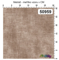 OB Metráž kolekce kouzlo podzimu - lněný vzhled náš tisk na objednávku – výběr z materiálů