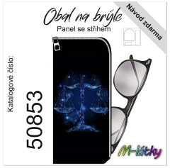 MOB Panel - obal na brýle - znamení váhy tisk na objednávku