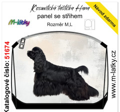 MOB Panel - kosmetická taštička  Hana - kokršpaněl vlastní tisk na objednávku - výběr z variant