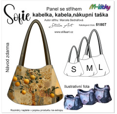 MOB B Panel se střihem - Kabela Sofie - pomerančovník fotonávod v popisu produktu - výběr z rozměrů