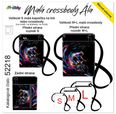 MOB Panel - Malá crossbody Ála - výběr z rozměrů - cyklista návod k panelu zdarma - více v popisu produktu