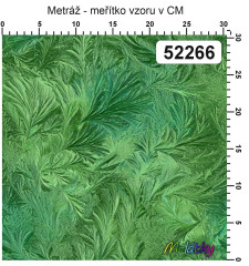 OB Metráž zelená námraza náš tisk na objednávku – výběr z materiálů