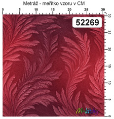 OB Metráž korálová námraza náš tisk na objednávku – výběr z materiálů