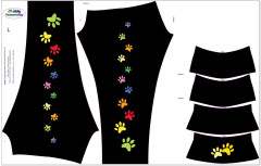 OB K - Panel - leginy - dámské - tlapky výběr z variant materiálu