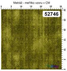 OB Metráž kolekce vintage zelené květy náš tisk na objednávku – výběr z materiálů