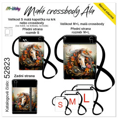 MOB Panel - Malá crossbody Ála - výběr z rozměrů - kůń návod k panelu zdarma - více v popisu produktu