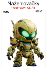 MOB Nažehlovačky - velikost archu A4, A5 nebo A6 - Robot