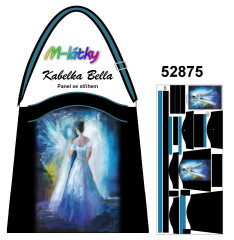 MOB Panel Kabelka Bella - Andělka autor Jiřina Danielová Návod zdarma - více v popisu produktu