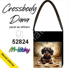 MOB Panel Crossbody Dana jezevčík Návod zdarma - více v popisu produktu