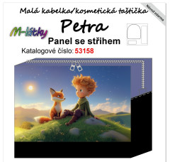 MOB Panel k ušití - kosmetická taštička Petra - Malý princ vlastní tisk na objednávku - výběr z variant
