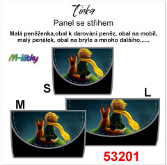 MOB Peněženka Tinka Malý princ Panel se střihem - fotonávod v popisu produktu