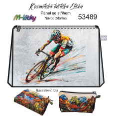 MOB Panel - Kosmetická taštička Eliška - cyklista návod k panelu zdarma - více v popisu produktu