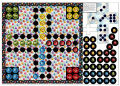 MOB Panel k ušití čtvercová deka, přehoz, ubrus cca 100x100 cm - příšerko (člověče) nezlob se výběr z rozměrů a materiálů náš tisk na objednávku