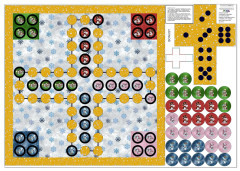 MOB Panel k ušití čtvercová deka, přehoz, ubrus cca 100x100 cm - sněhuláku (člověče) nezlob se výběr z rozměrů a materiálů náš tisk na objednávku