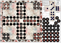 MOB Panel k ušité čtvercová deka, přehoz, ubrus cca 100x100 cm -motýlí vílo (člověče) nezlob se výběr z rozměrů a materiálů náš tisk na objednávku
