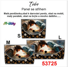 MOB Peněženka Tinka Betlém Panel se střihem - fotonávod v popisu produktu