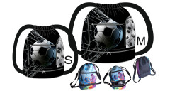 MOB B Panel sportovní stahovací vak (batoh) s dvojitým dnem OZZY - fotbalový míč fotonávod v popisu produktu - výběr z rozměrů