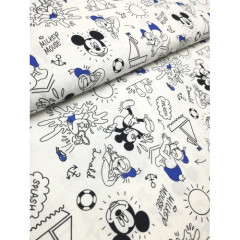 BL Plátno - Mickey Mouse 100% bavlna šíře 150 cm