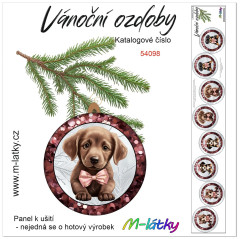 MOB Panel závěsné ozdoby -  kočky a psi 4x2 ks tisk na objednávku