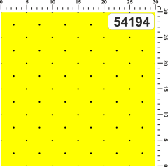 OB Metráž černé puntíky 3 mm (rozestup 5 cm) - žlutá náš tisk na objednávku – výběr z materiálů
