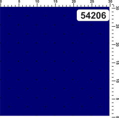 OB Metráž černé puntíky 3 mm (rozestup 5 cm) - modrá náš tisk na objednávku – výběr z materiálů