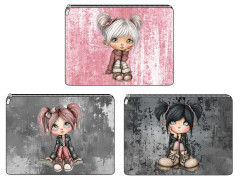 OB Ema - malá peněženka /kapsička na drobné/kosmetická taštička - set 3 ks panel k ušití - fotonávod v popisu produktu