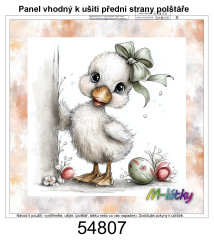 MOB Panel k ušití  - dekorativní polštář - velikonoční husa výběr z variant