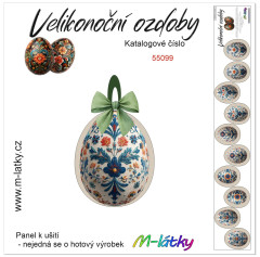 MOB Panel dekorace velikonoční vajíčka 2x5 ks tisk na objednávku