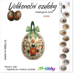 MOB Panel dekorace velikonoční vajíčka 2x5 ks tisk na objednávku