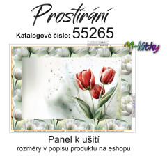 MOB Panel 45x31 cm (prostírání) jarní kolekce tulipány náš tisk na objednávku