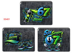 MOB Ema - malá peněženka /kapsička na drobné/kosmetická taštička - 3 ks kapsiček na panelu - 67 six seven panel k ušití - fotonávod v popisu produktu