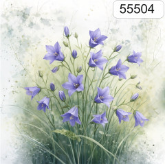 OB Panel čtvercový jarní kolekce luční zvonky výběr z rozměrů a materiálů – tisk na objednávku