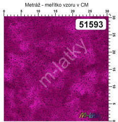 F FQ kolekce tečky na mramoru - cyklámenová 45x55 cm 100% bavlna