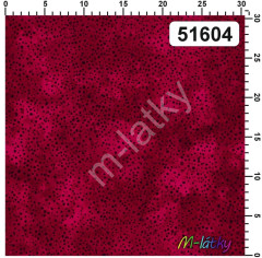 F Textilní panel bavlněný satén kolekce tečky na mramoru - vínová 45x55 cm 100% bavlna