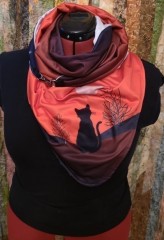 Panel  - asymetrický trojúhelníkový šátek (3)