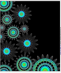 K Panel 34x40 cm - imitace broušeného semiše - krajkové mandaly voděodpudivá úprava - vlastní tisk na objednávku