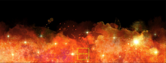 OB Panel  145 x 55 cm  -  bordura galaxie Materiál - výběr z variant