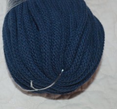 Šňůra bavlněná tmavě modrá