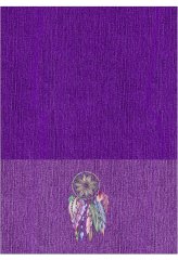 OB Panel  o rozměru 25x35 cm - vhodný na ušití peněženky - lapač snů výběr z variant materiálu - vlastní sublimační tisk na objednávku