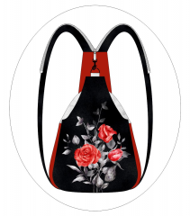 OB Panel batoh Arnošt - 21 růže  - výběr z variant materiálu panel se střihem na objednávku